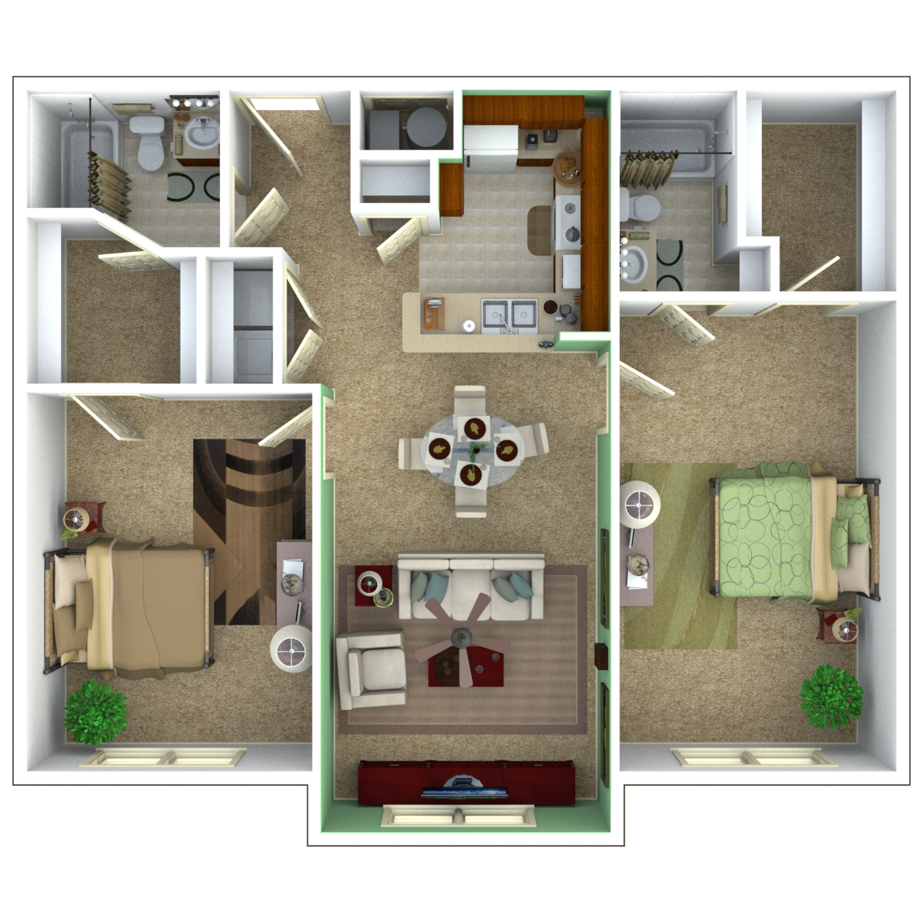 BROOKHAVEN, Floor Plans